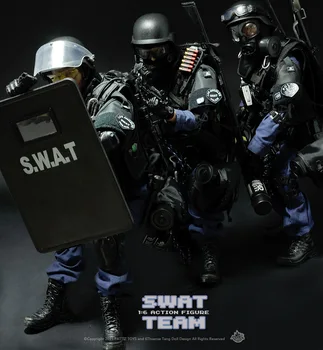 

30cm 12" 1/6 SWAT Team Uniform Military Army Combat Game Toys Soldier Set with Retail Box Action Figure hot Model toys For Gift