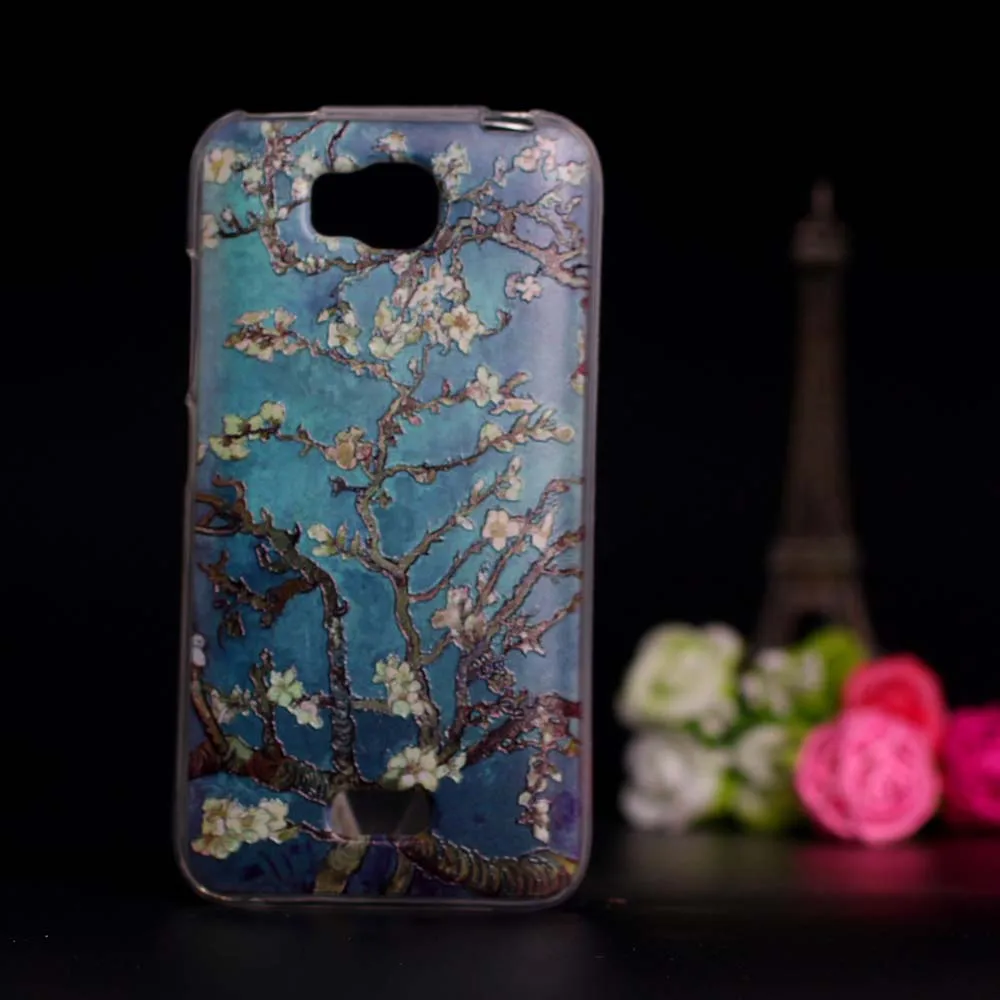 Мягкий чехол из ТПУ для Huawei Honor Bee Y5C Y541 3D рельефный защитный накладка телефона Y 5C Y5