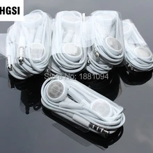 Szaichgsi белые наушники с микрофоном для Apple iPhone 6 plus 5S 5 5C 4 4S 3GS лучшее качество 100 шт./лот