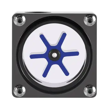 

6 Impeller 3 Ways Flow Meter Indicator for PC Water Cooling System G1/4 Thread Computer Water Cooling 6 Way Flow Meter