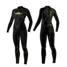 Гидрокостюмы женские неопрен класса премиум 5 мм полный костюм Холодной Воды Бестселлер черная био флисовая Тепловая облицовка