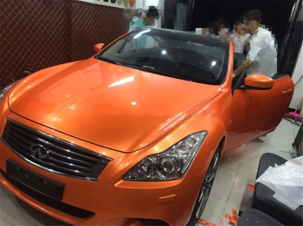  Glossy Candy Car Vinyl Wrap Film Ultra Gloss Metallic Car Wrapping Foil Vehicle Sticker Bike Comput