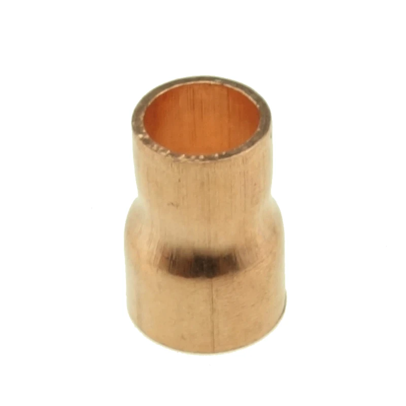 

Copper Plumbing Pipe Fitting Welding Reducer Coupler End Feed 8 10 12.7 19 22 25mm ID( Inner Diamater)