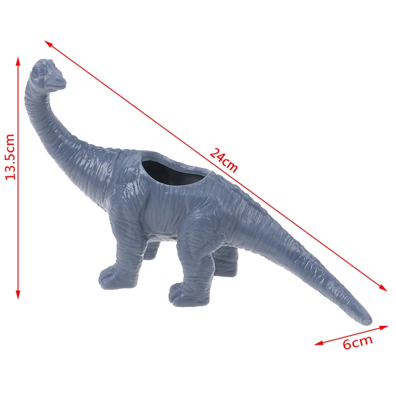 1 шт. динозавр цветочный горшок пластиковый динозавр животные цветочный горшок 7 цветов на выбор кактус суккулент цветочный горшок бонсай горшки