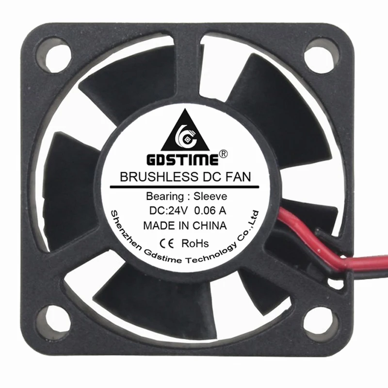5 шт. Gdstime 24В 2Pin 30 мм 30х30х10 3010 3 см DC вентилятор охлаждения|dc cooler fan|cooler fandc fan |