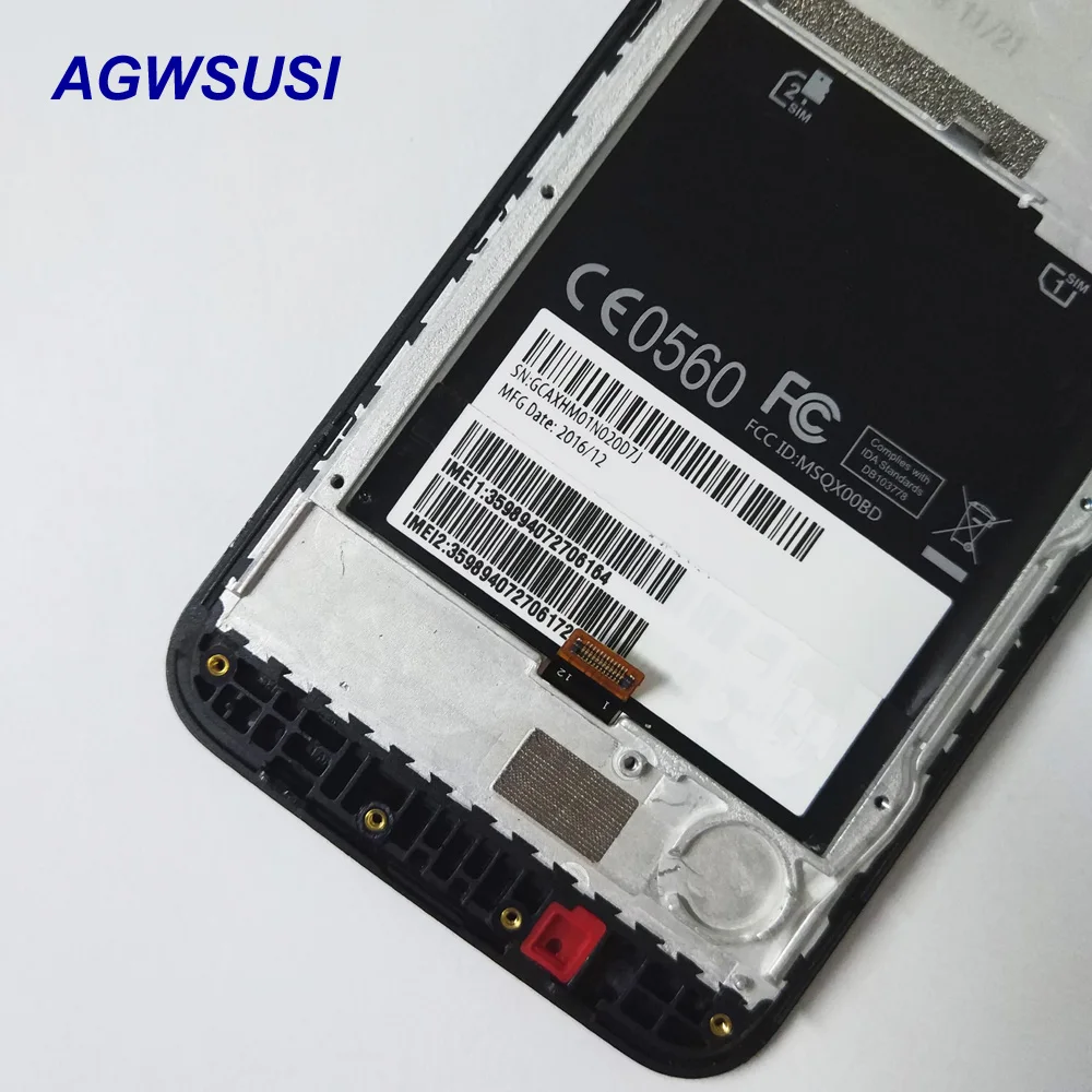 Для Asus Zenfone Go 5 Lite ZB500KG сенсорный экран дигитайзер Сенсорная панель + ЖК дисплей