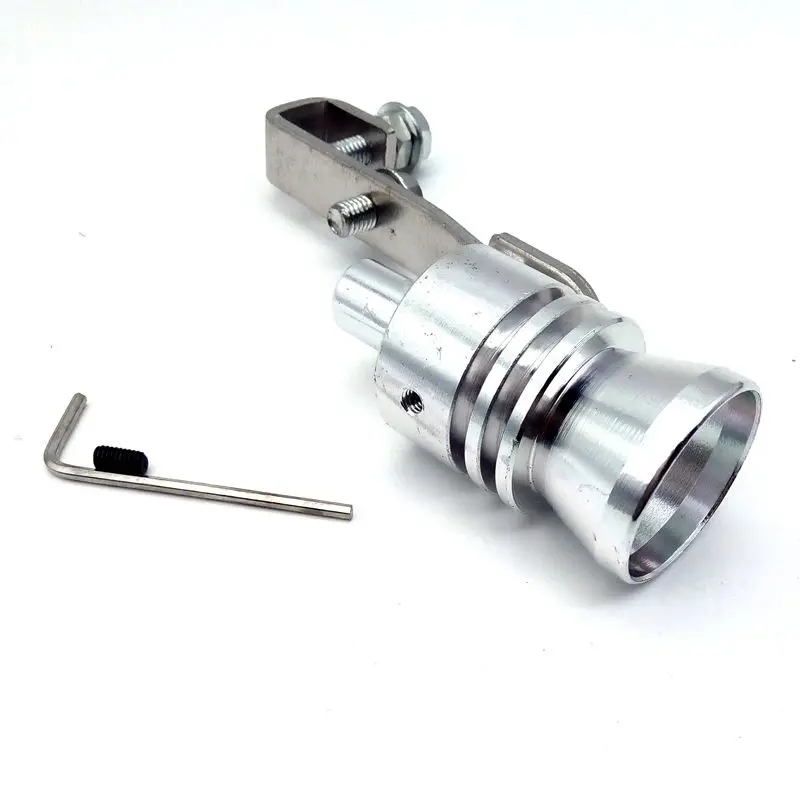 

Size L Universal Car Turbo Sound Whistle Muffler Exhaust Pipe Blow off Vale BOV Simulator Whistler