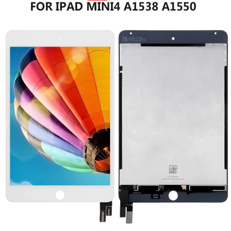 1 шт. (проверено) для iPad mini 4 A1538 A1550 ЖК дисплей сенсорный экран дигитайзер панель в
