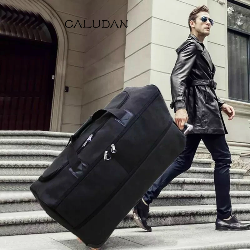 

New 34 inch large capacity rolling luggage bag big trolley travel bag carry on spinner wheels suitcase bag