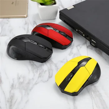 

Whole Sale 2.4G Wireless Mouse USB 2.0 Receiver Professional Optical Wireless Mouses USB Right Scroll Mice for Laptop PC Gamer