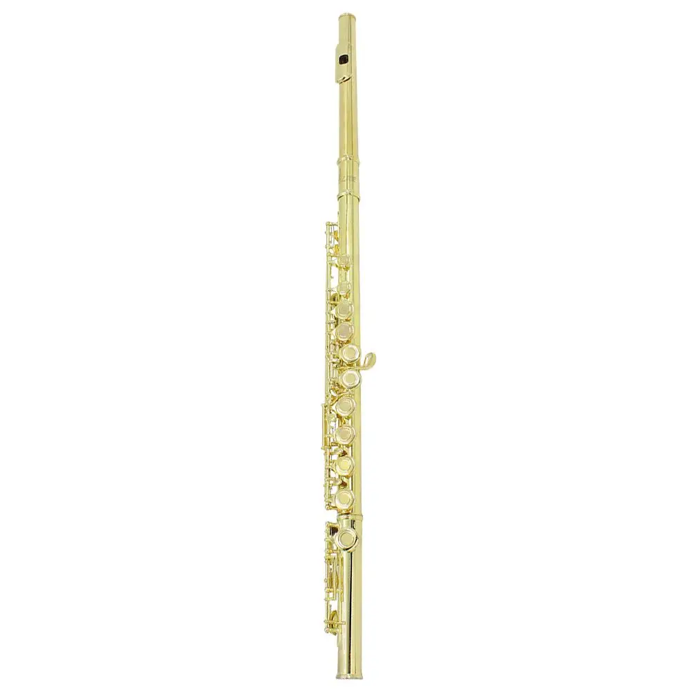 BMDT SLADE Flute Cupronickel Plated Silver 16 Holes C Key Woodwind