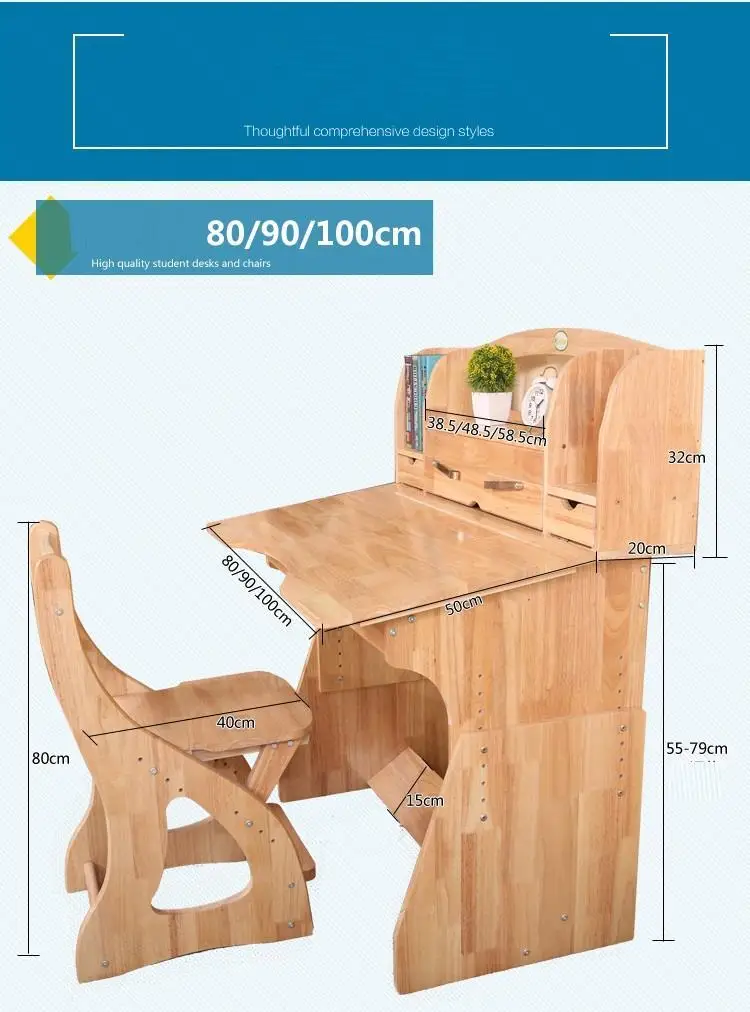 Pupitre Estudiar Tafel Estudar Tableau Tisch Cocuk Masasi Estudo Infantil деревянный стол Enfant детский стол для занятий