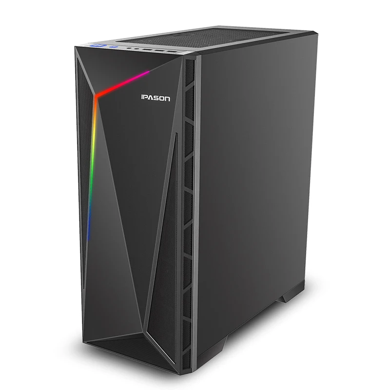 Дешево Intel® для настольных ПК консоль для ПК игр с поддержкой Windows P18 i5 9400F 6 ядерный Дискретная GTX1650 4G 1T + 120G SSD 8G DDR4 ОЗУ игровых сборки компьютер ПК