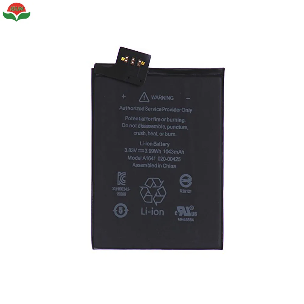 ISUN 10 шт./лот Аккумулятор для ipod touch 6 й сменный аккумулятор 1043 мАч|battery for|lot batterytouch