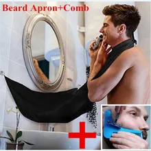 Man Bathroom Apron Beard Care Trimmer Hair Shave Apron for Man Waterproof Beard Bib/beard CatcheCleaning Protections
