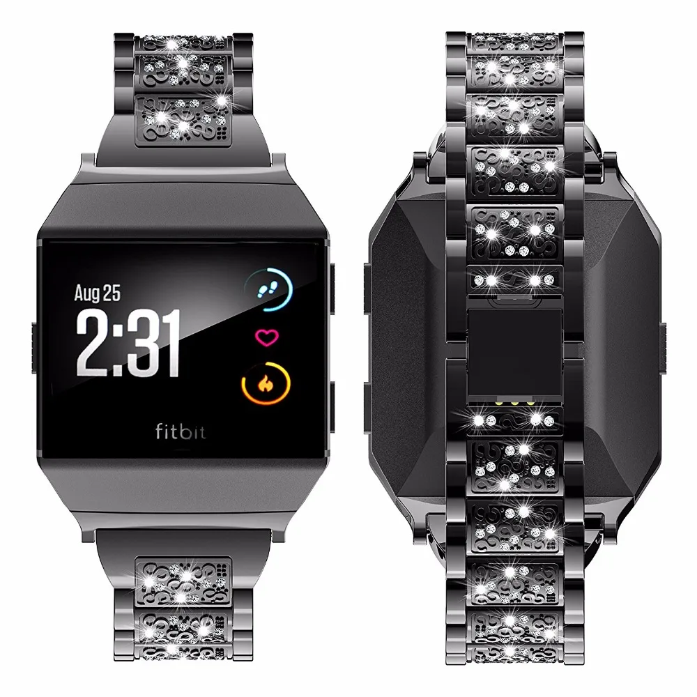 Умные аксессуары Ktab для Fitbit ионные браслеты ионный Кристальный ремешок часов