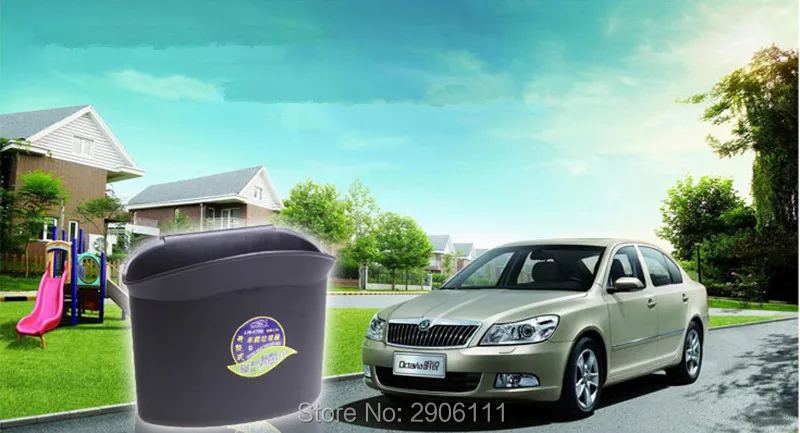 Vehicle garbage bin storage box Accessories car-styling for Vw polo tiguan golf 7 4 6 passat b6 b5 b7 touran t5 | Автомобили и