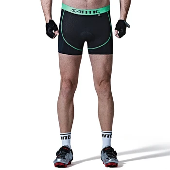 

Santic 4D Padded Men Bicycle Cycling Underwear Breathable MTB Road Bike Riding Shorts Outdoor Sports Biking Clothing S-3XL