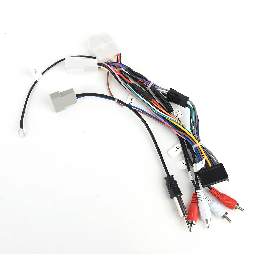 Продажа Dasaita DYX028 1 автомобильный DVD аудио провод Жгут адаптер для Nissan Qashqai 2008 2012 поддержка заводской камеры Bose усилитель