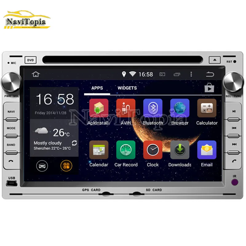 Best NAVITOPIA 4G RAM 64G ROM PX6 Six Core Android 9.0 Car DVD for VW Passat B5 MK5 2001-2011 for Jetta 1998-2005 for Golf MK4 2