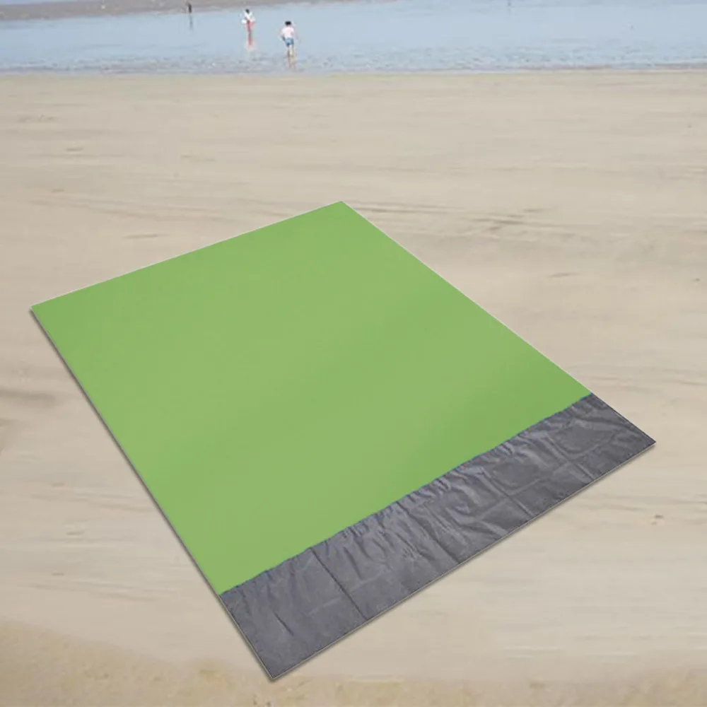 2019 Outdoor camping mat beach mat portable beach waterproof folding pocket beach mat self inflating camping mattress 40J3 (6)