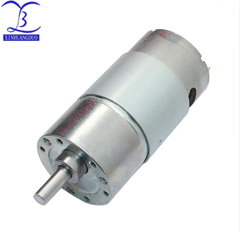 

Free Shipping! 12V16RPM- 2000RPM 40Kg.cm high power.High torque miniature dc gear motor, motors JGB37-550