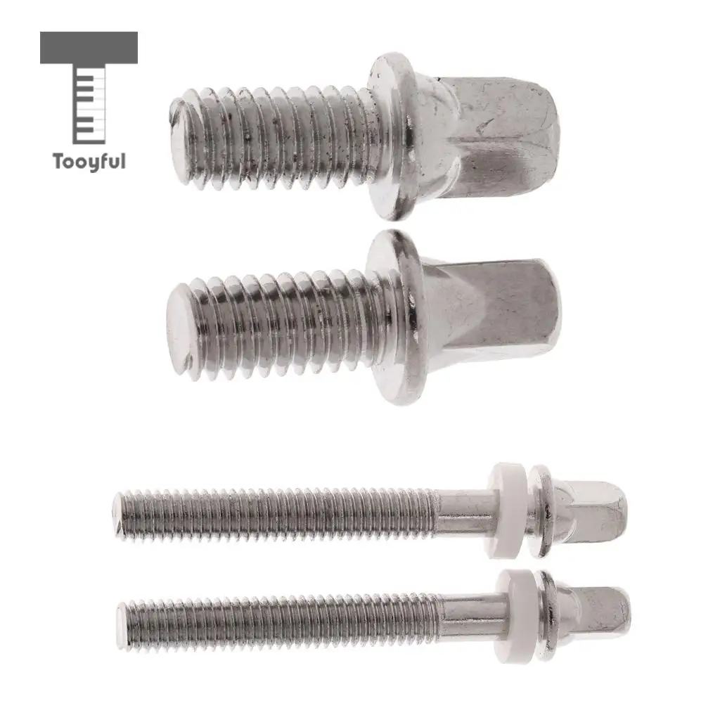 4pcs Metal Drum Tension Rods Drum Bolts for Percussion Parts 10/33mm