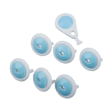 

6x safety plug socket plugging exit children baby safety protective cover