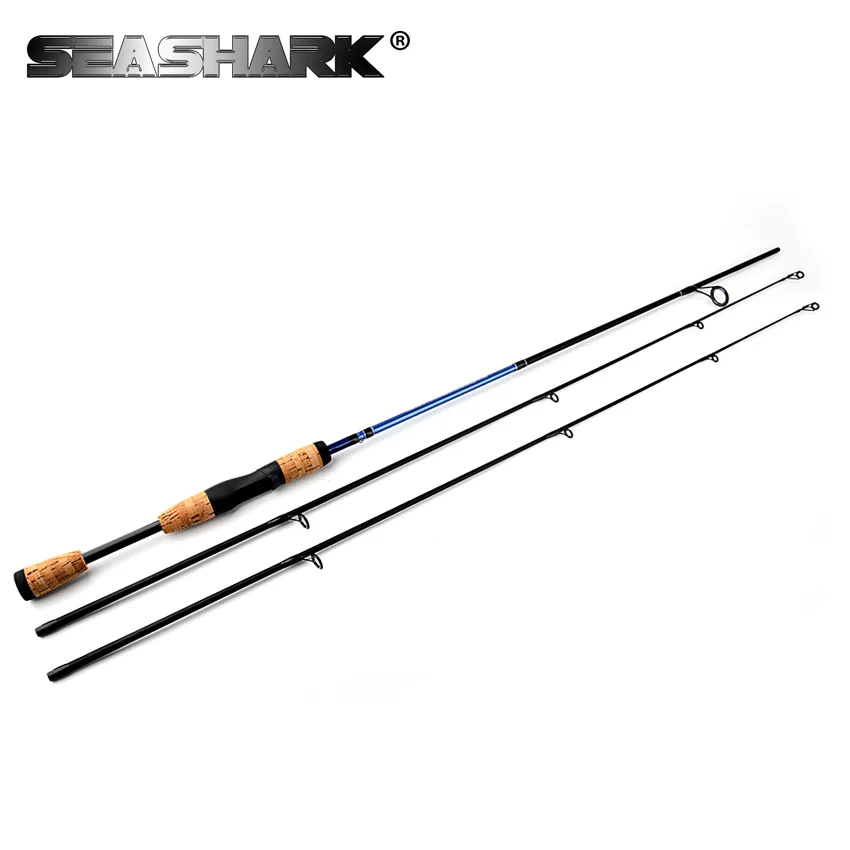 

SEASHARK Spinning Rods Lure Weight 6-12LB Line Weight 1/4-3/4oz Ultra Light Fishing Rods Fishing Pole Tackle