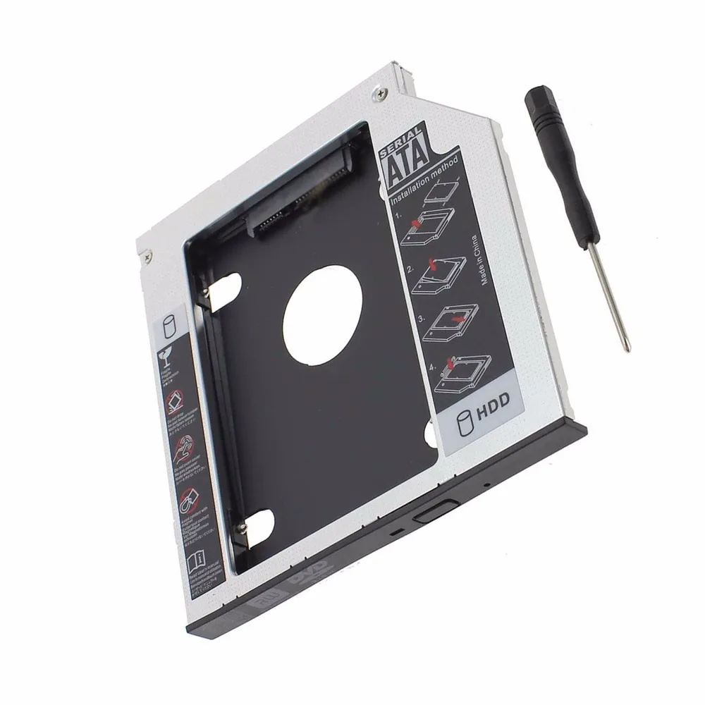 2nd hard disk drive HDD SSD Caddy bay for SONY Vaio F24 F21 Series VPC