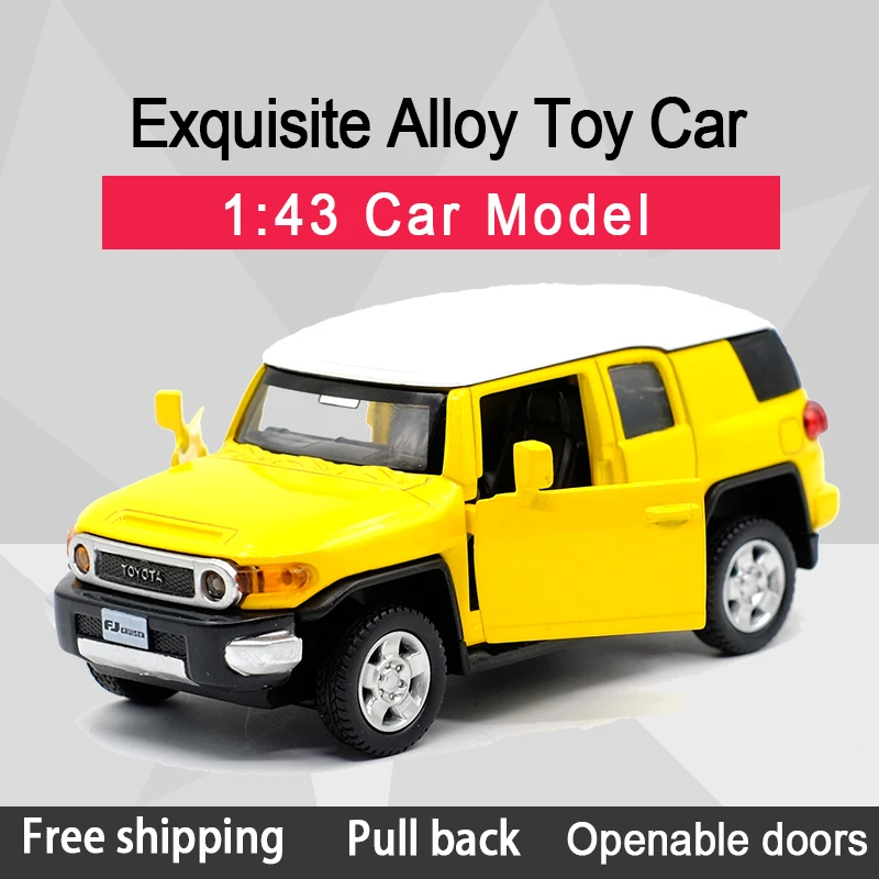 Новое поступление Caipo Toyota FJ литая модель автомобиля из сплава игрушка с откидной