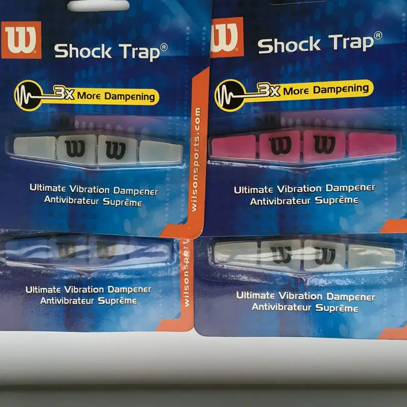 1 Card W Long shape Tennis Racket Damper Shock Absorber to Reduce Tenis Racquet Vibration Dampeners