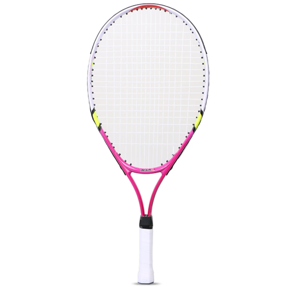 REGAIL Спортивная Теннисная ракетка для детей, рама из алюминиевого сплава с прочной нейлоновой проволокой, идеально подходит для занятий теннисом