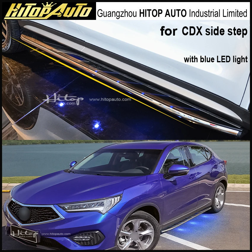 Самая популярная подножка боковая планка nerf для Jaguar F PACE Acura CDX с сисветодиодный