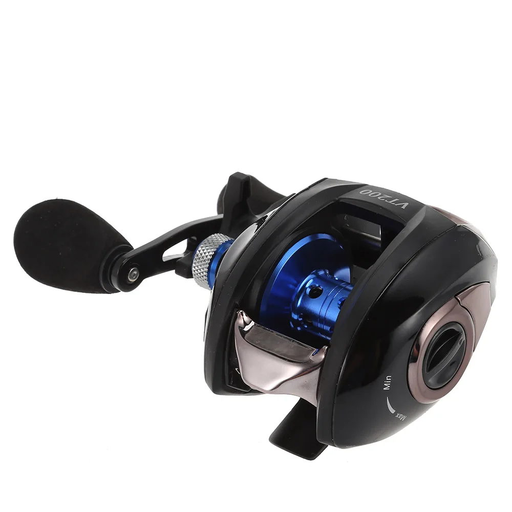 Fishing Reel Right Left Handle Gear Ratio 6.2 : 1 Bearing Quantity 13 High Speed Bait Casting 2 Colors | Спорт и развлечения