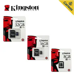 Kingston Технология SDC4/32 GB, 16 GB, 8 GB MicroSDHC, вспышка, черный, 4 МБ/с