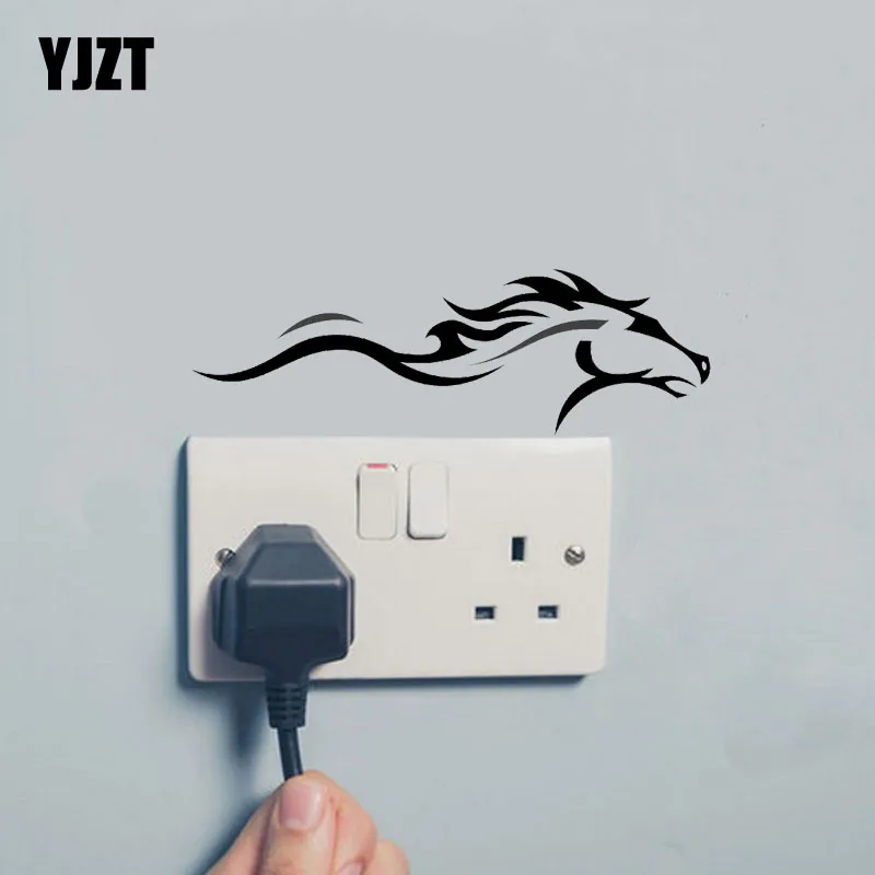 

Artistic Horse Vinyl Wall Vivid Animal Switch Sticker Applied Fashion Decal Decor 8SS-0540