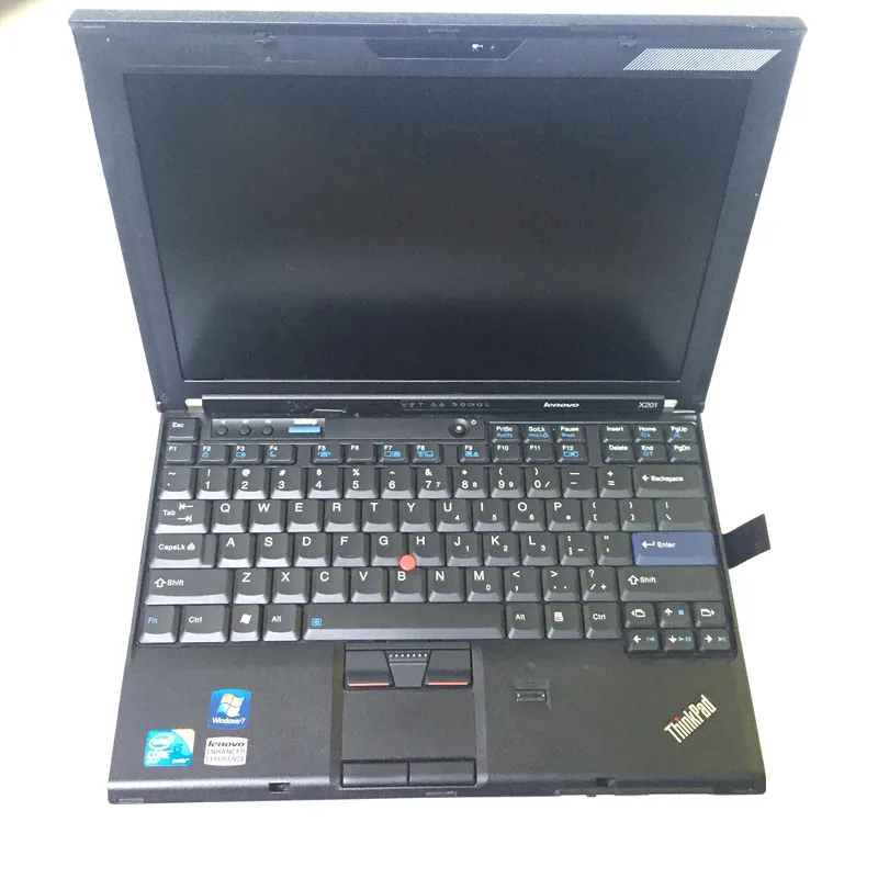 Для ноутбука lenovo ThinkPad X201 I5cpu 4g ram диагностический ноутбук высокого качества без программного обеспечения жесткого диска может работать для Alldata icom