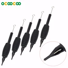 5 шт) интегрированная посылка одноразовая игла+ ручка трубка 9RS+ 9RT-серебро+ черный(5 шт