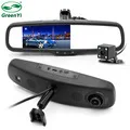 GreenYi 7,8" Специальная 4G LTE Автомобильная камера зеркало Android ADAS gps DVR регистратор видеорегистратор с двумя камерами s