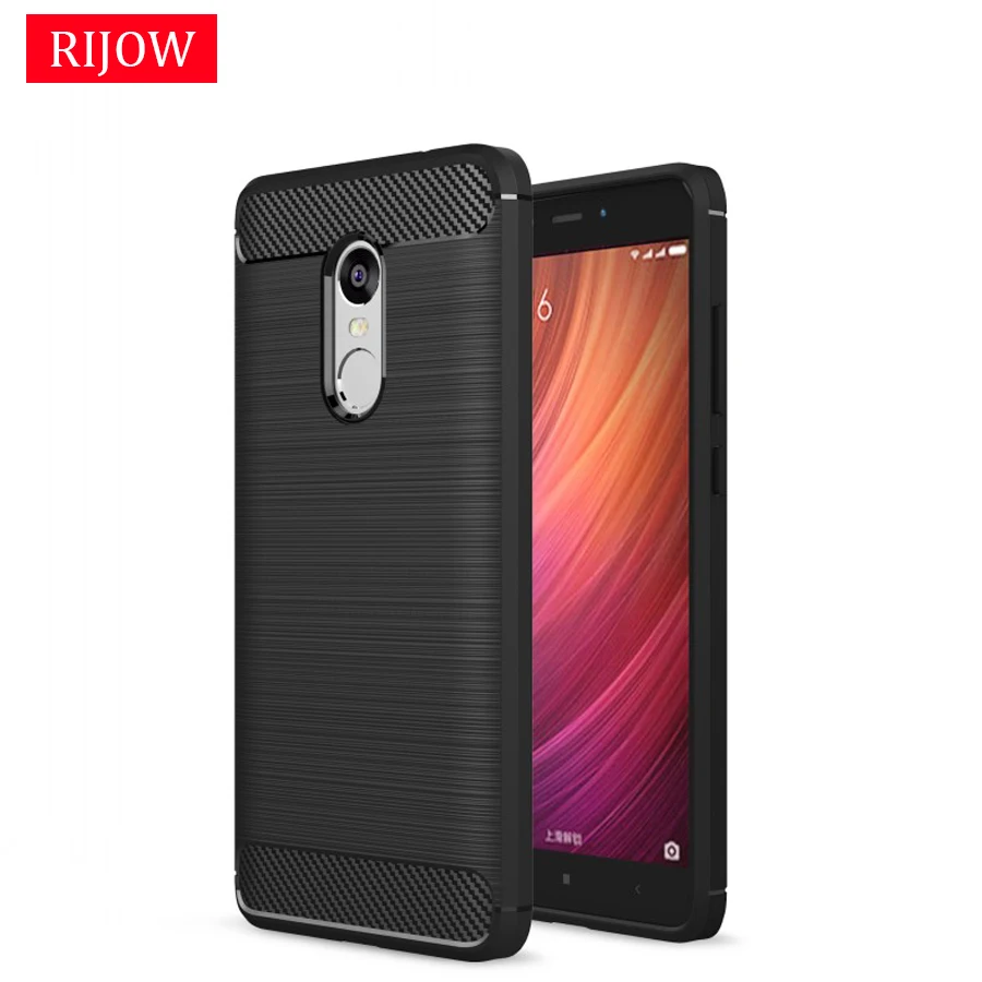 

For Xiaomi Redmi Note 4X Case Redmi Note 4 Pro Global Version Carbon Fiber Back Full Protective Phone Cover Cases Xiomi Luxury