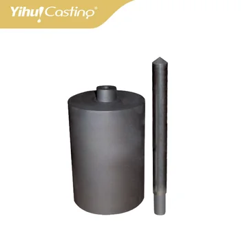 

4 Set DVC yihui casting graphite crucible and stopper for DVC casting machine