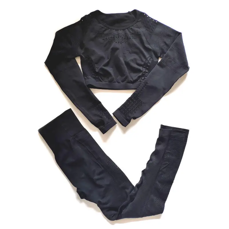 

2019 Vital Seamless Yoga Top Long Sleeve Workout Tops For Women Fitness Gym Crop Top Athletic Gym Shirt Women Sportswear Active