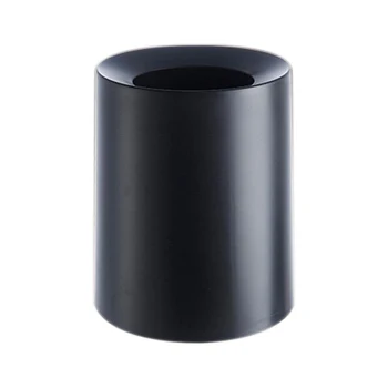 

ABS Matte Trash Can Office Living Room Kitchen Bathroom Double-Layer Trash Bin Waste Bins Without Lid