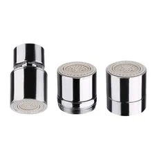 2-проточный шланг аэратор фильтром диффузора водный аэратор для крана Кухня раковина аэратор 360 градусов водосберегающий кран «Три в одном» поворачивается на двойной спрей