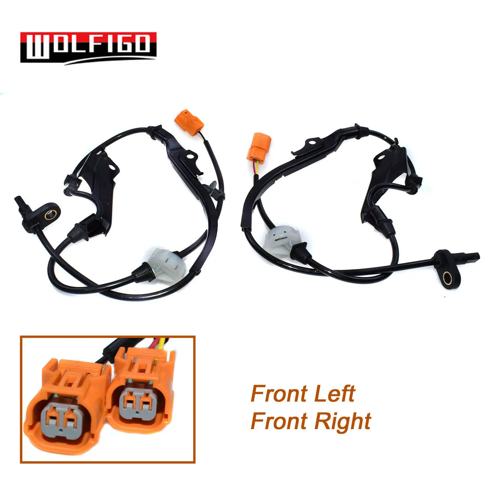 

WOLFIGO New 1PC / 2PCS ABS Wheel Speed Sensor Front Left Front Right Fit AFor cura TSX Honda Acoord 57450-SDC-013,57455SDH003