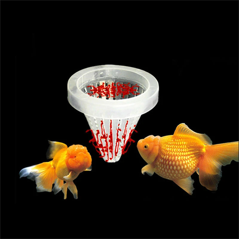 

4 PCS Aquarium Red Worm Feeder Cone Feeding Funnel for Fish Tank Angel Fish Discus Feeders Live Worm Bloodworm Cone Feed Tool