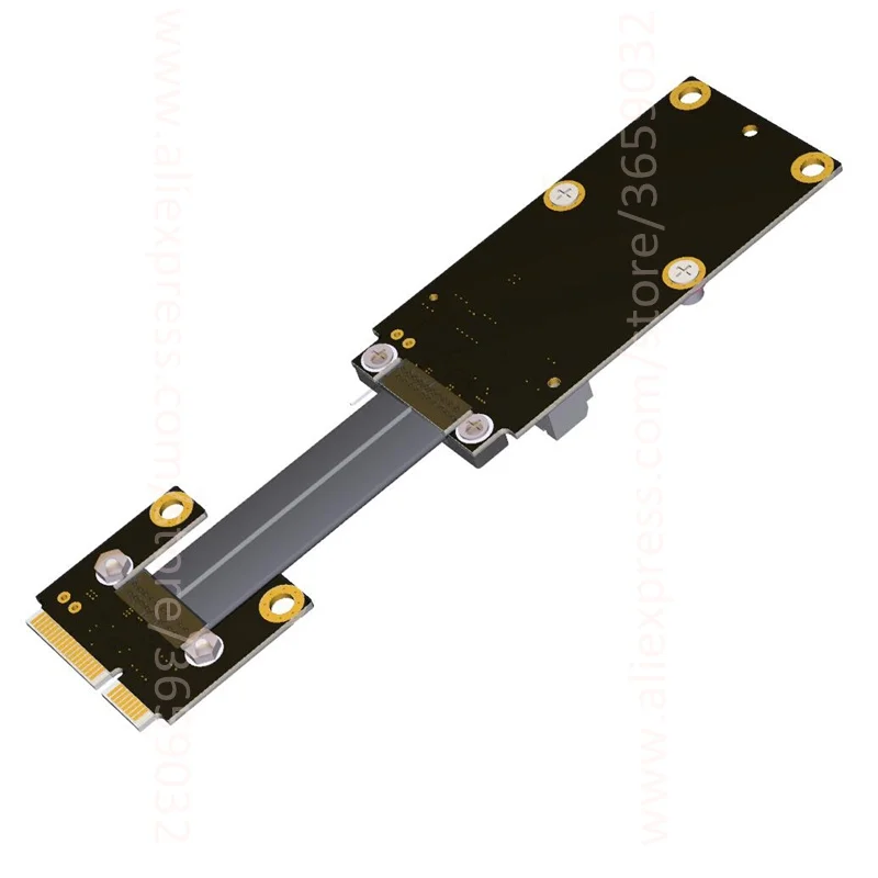 Мини PCI e mPCIe беспроводная сетевая карта Удлинительный шнур адаптер удлинитель
