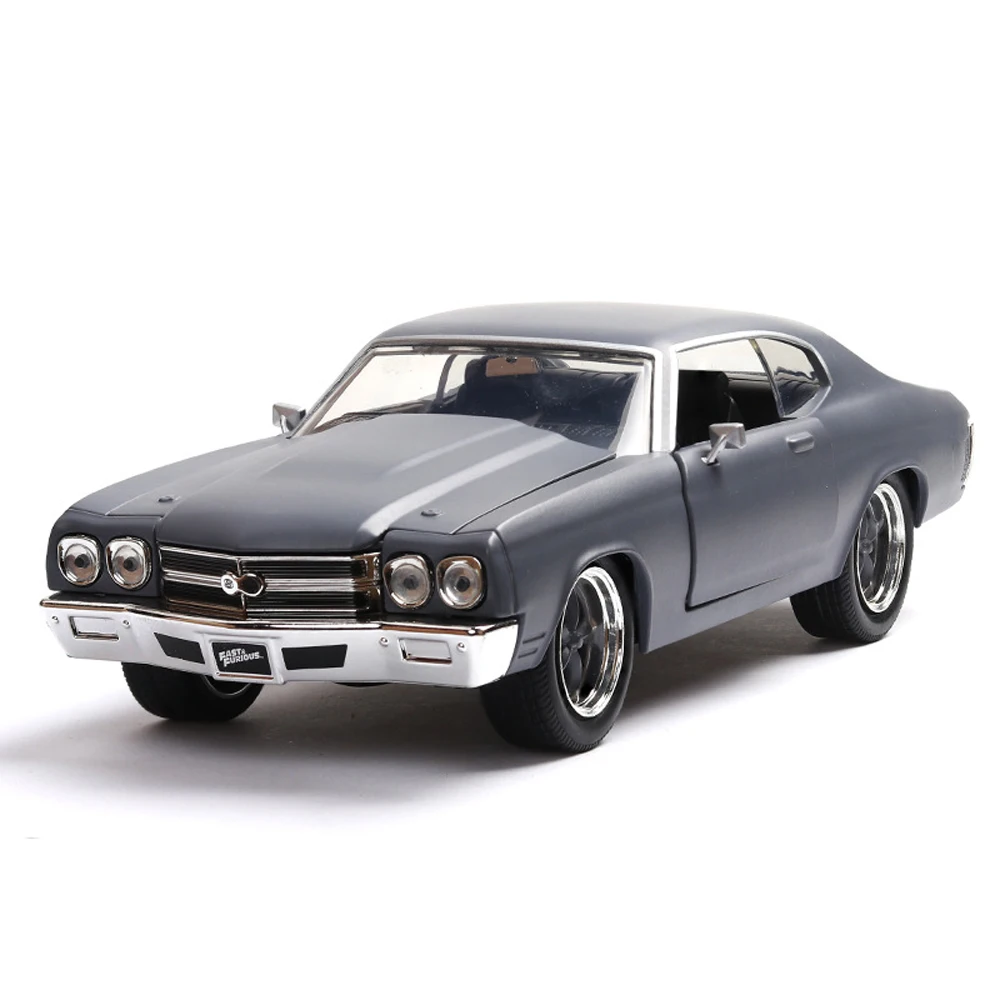 1:24 Chevrolet Chevelle ss машина Diecasts игрушечный транспорт горячее колесо модель автомобиля с автомобилем горячее колесо двери можно открыть игрушку - Цвет: Chevrolet Chevelle s