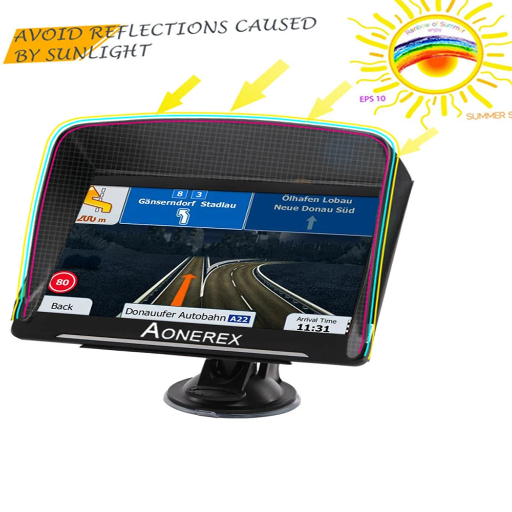 Navegación GPS para coche 7 pulgadas HD FM Navitel 2019 último mapa de Europa Navegación Satelital camión navegador GPS Coche Navegación GPS para coche 7 pulgadas HD FM Navitel 2019 último mapa de Europa Navegación Satelital camión navegador GPS Coche